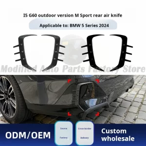 Applicable To 2024 + BMW Bmw 5 Series I5 G60 Overseas Version M Sport Rear Air Knife Trend Car Sticker Modification Parts