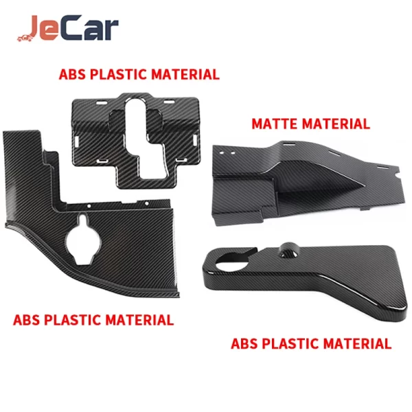 JeCar Engine Electric Wire dDust Cover Kit Coolant Pot Lid Sticker For Dodge Charger 2011+/Challenger 2015+ Interior Accessories - Image 2
