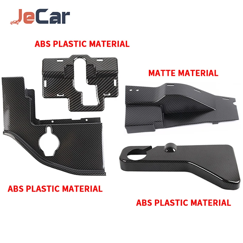 JeCar Engine Electric Wire dDust Cover Kit Coolant Pot Lid Sticker For Dodge Charger 2011+/Challenger 2015+ Interior Accessories - Image 2