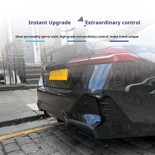 Applicable To 2024 + BMW Bmw 5 Series I5 G60 Overseas Version M Sport Rear Air Knife Trend Car Sticker Modification Parts - Image 2