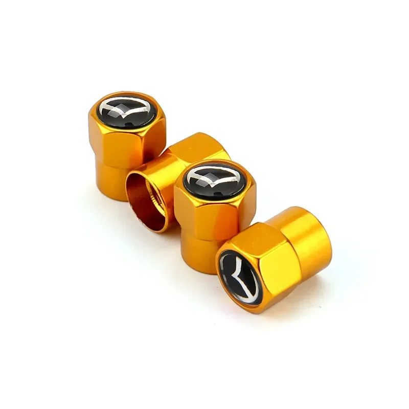 For Mazda 5 6 323 626 Rx8 7 Mx3 Mx5 Atenza Axela Durable Car Air Valve Stem Cap Metal Automobile Tire Valve Cover Accessories - Image 4