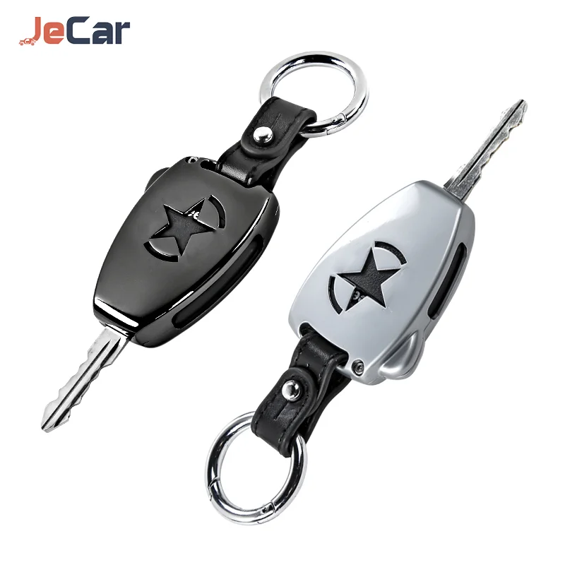 Car Keys Chain Shell Cover Aluminum Alloy Key Case For Jeep Compass 2008-2016/Patriot 2011-2015/Wrangler JK 2007-2017 Accessorie - Image 4