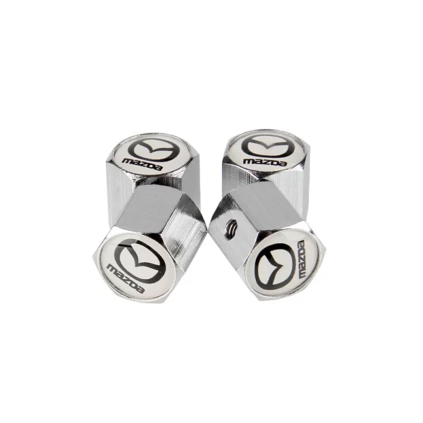 For Mazda 5 6 323 626 Rx8 Rx7 Mx3 Mx5 Atenza Axela Durable Car Air Valve Stem Cap Metal Automobile Tire Valve Cover Accessories - Image 2