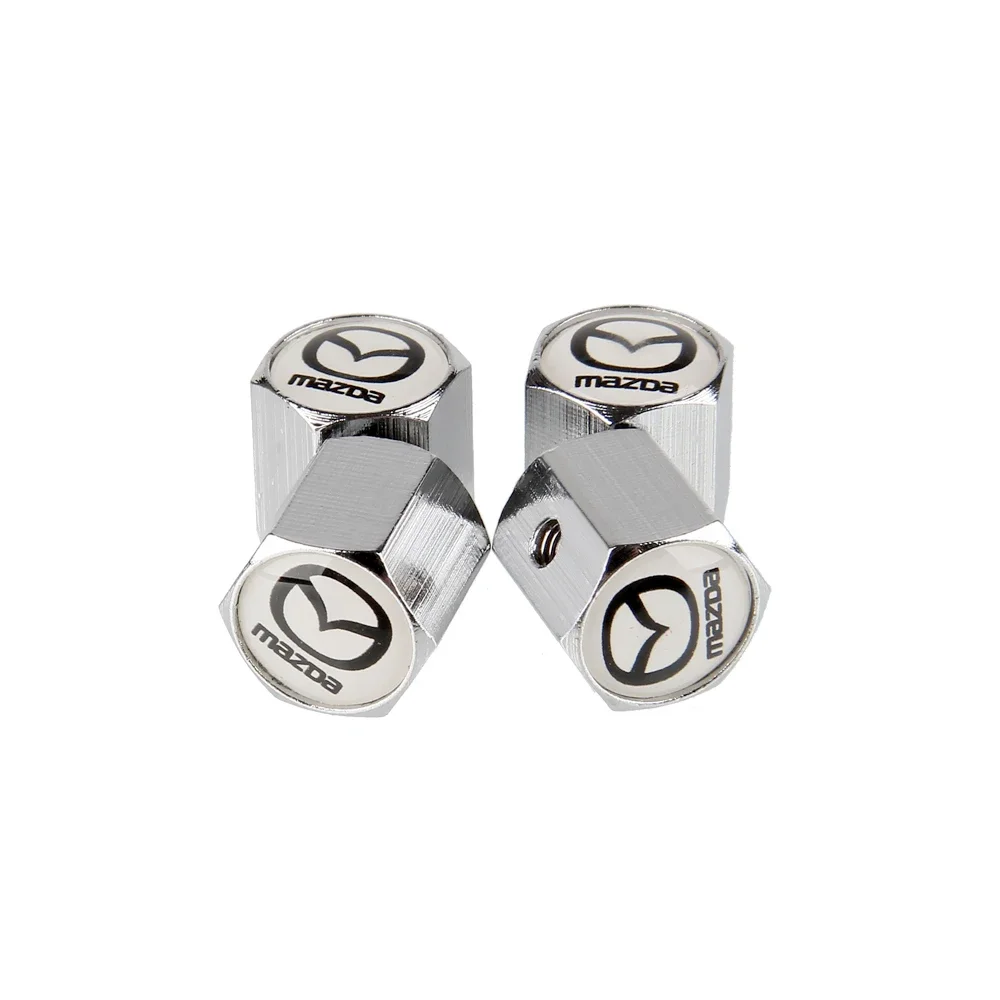 For Mazda 5 6 323 626 Rx8 Rx7 Mx3 Mx5 Atenza Axela Durable Car Air Valve Stem Cap Metal Automobile Tire Valve Cover Accessories - Image 2