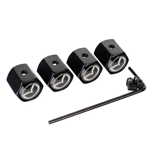 For Mazda 5 6 323 626 Rx8 Rx7 Mx3 Mx5 Atenza Axela Durable Car Air Valve Stem Cap Metal Automobile Tire Valve Cover Accessories - Image 3