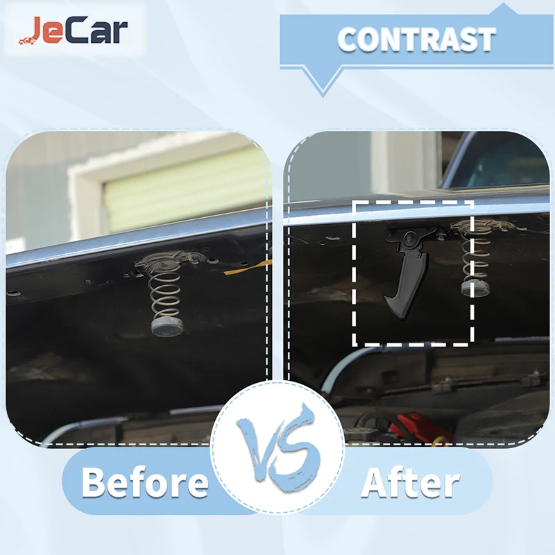 JeCar Iron For Jeep Wrangler JL / JT Gladiator 2018 UP Hook Of The Engine Hood Of The Car Engine Parts And Accessories - Image 3