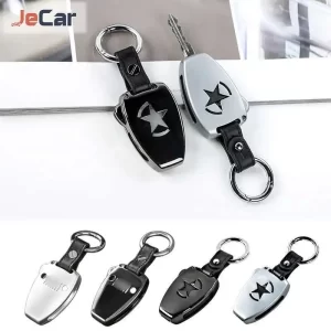 Car Keys Chain Shell Cover Aluminum Alloy Key Case For Jeep Compass 2008-2016/Patriot 2011-2015/Wrangler JK 2007-2017 Accessorie