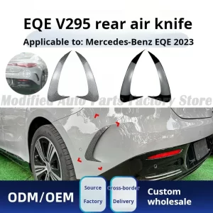 High quality for Mercedes-Benz eqe v295 amg line 2023 + rear bar trend air knife car sticker modification parts