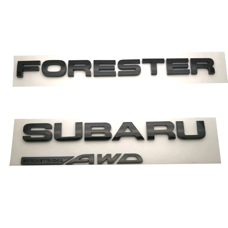 Original quality Subaru Forester tail sticker SUBARUAWD FORESTER Forester modified parts - Image 4
