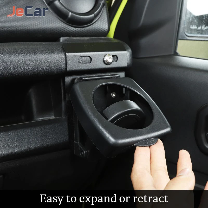 ABS Iron Car Bracket Drink Cup Holder Stand Accessories For Suzuki Jimny 2019 Up Car Accessories - Image 4