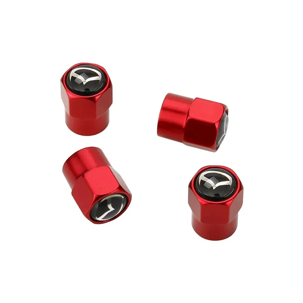 For Mazda 5 6 323 626 Rx8 7 Mx3 Mx5 Atenza Axela Durable Car Air Valve Stem Cap Metal Automobile Tire Valve Cover Accessories - Image 6