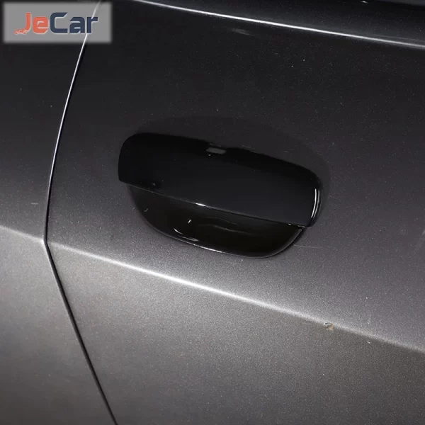 JeCar Car Door Outer Grab Handle Bowl Decoration Cover Trim Sticker For Dodge Challenger 2015 up ABS Exterior Accessories - Image 5