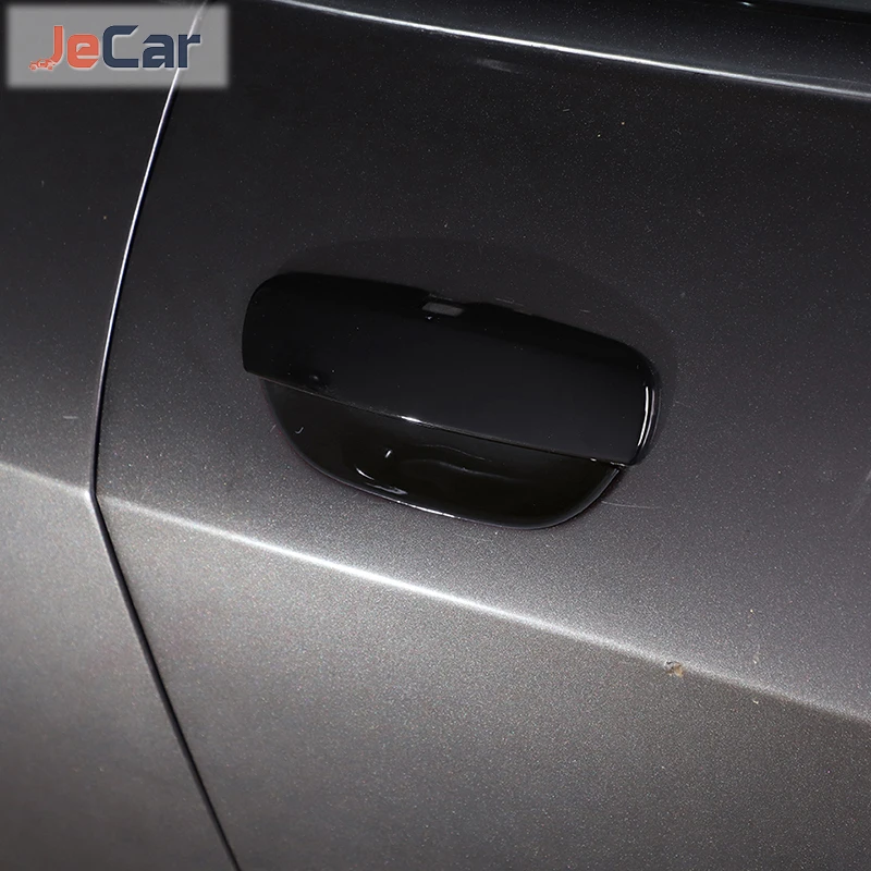 JeCar Car Door Outer Grab Handle Bowl Decoration Cover Trim Sticker For Dodge Challenger 2015 up ABS Exterior Accessories - Image 5