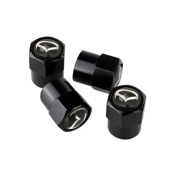 For Mazda 5 6 323 626 Rx8 7 Mx3 Mx5 Atenza Axela Durable Car Air Valve Stem Cap Metal Automobile Tire Valve Cover Accessories - Image 2