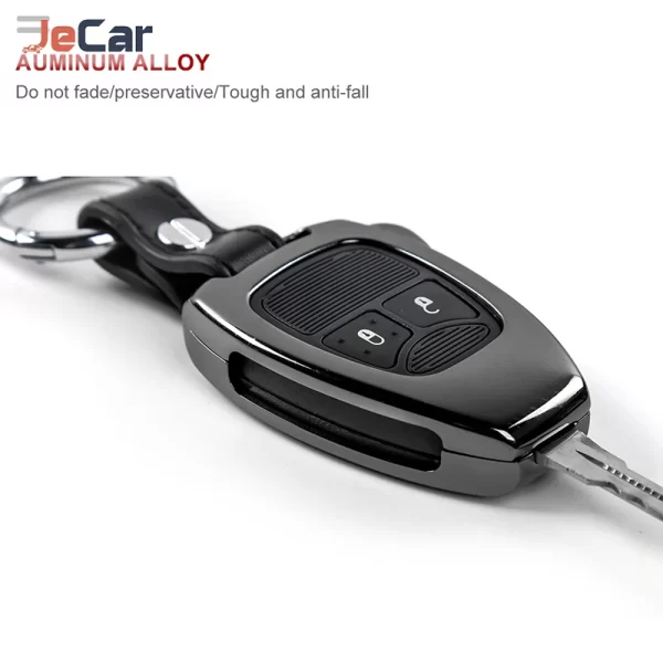 Car Keys Chain Shell Cover Aluminum Alloy Key Case For Jeep Compass 2008-2016/Patriot 2011-2015/Wrangler JK 2007-2017 Accessorie - Image 6